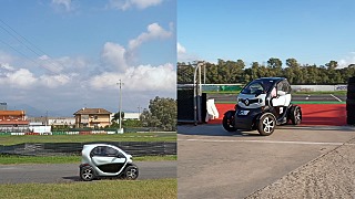 Eine Zusammenfassung der E-Cat-Demonstration mit einem Elektroauto in Latina, Italien, am 27. September 2024